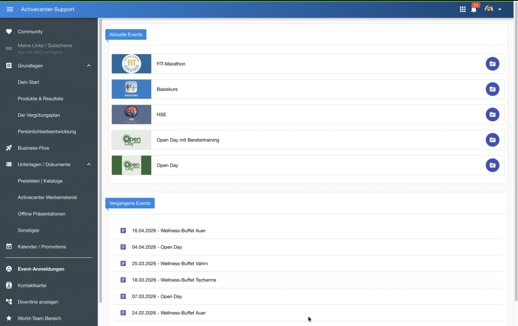 HL-Support Coaching Platform screenshot